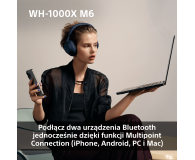 SONY WH-1000XM6 Czarny - 1334182 - zdjęcie 16